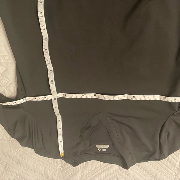 Fila Black Workout Top (M) leggings (S) - Picture 9 of 11